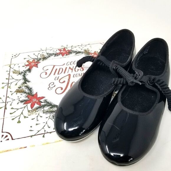 Danskin Now Black Tap Shoes. SIZE 5. - Picture 1 of 9